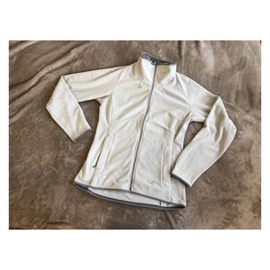 Arc'teryx soft cream polartec fleece zip-up - EUC